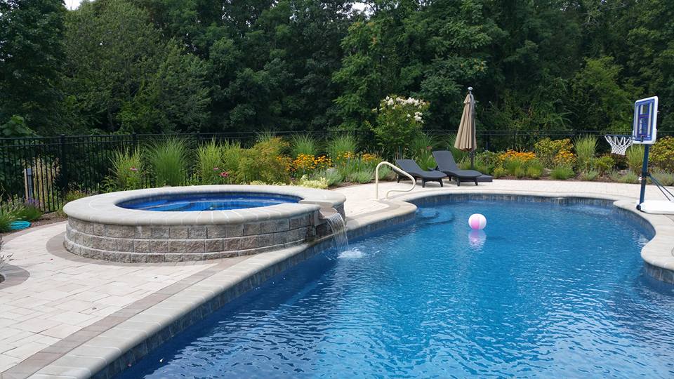 Pool patio installation in Peekskill NY (Copy)