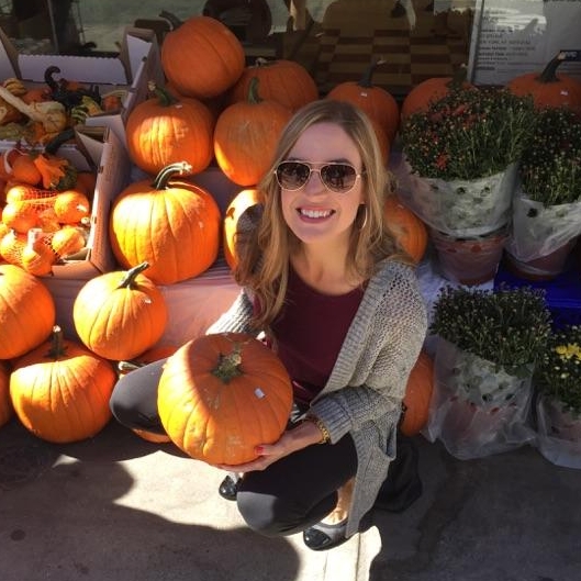 A "pumpkin patch" right in the heart of the city at Dwayne Reed.