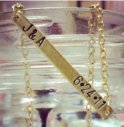 All the Wire Special Date Necklace