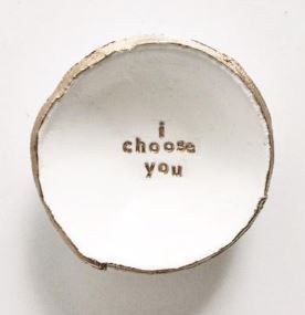 All the Wire Jewelry Dish