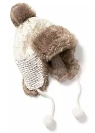 Old Navy Faux Fur Trapper Hat