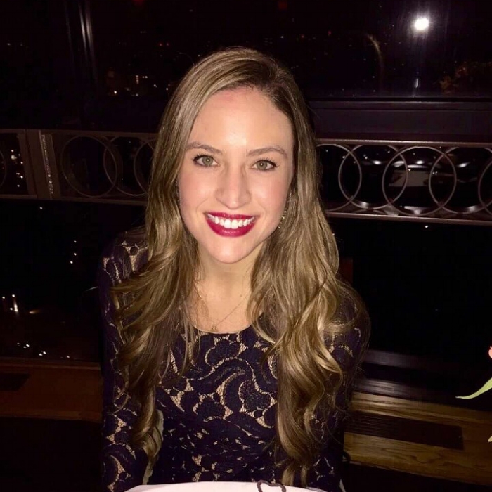 A flashback pic from Valentine's Day in London in 2015 - my hair is definitely not that long now!