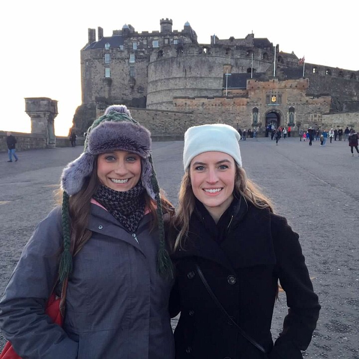 Edinburgh Castle in Scotland