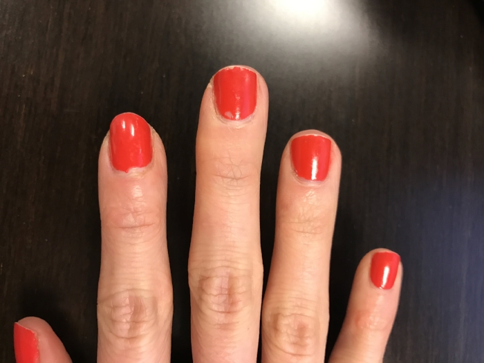 That's pretty darn good for what my nails can look like after 4-5 days much less 7 days!