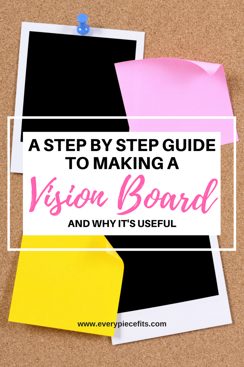 A Step By Step Guide to Making a Vision Board