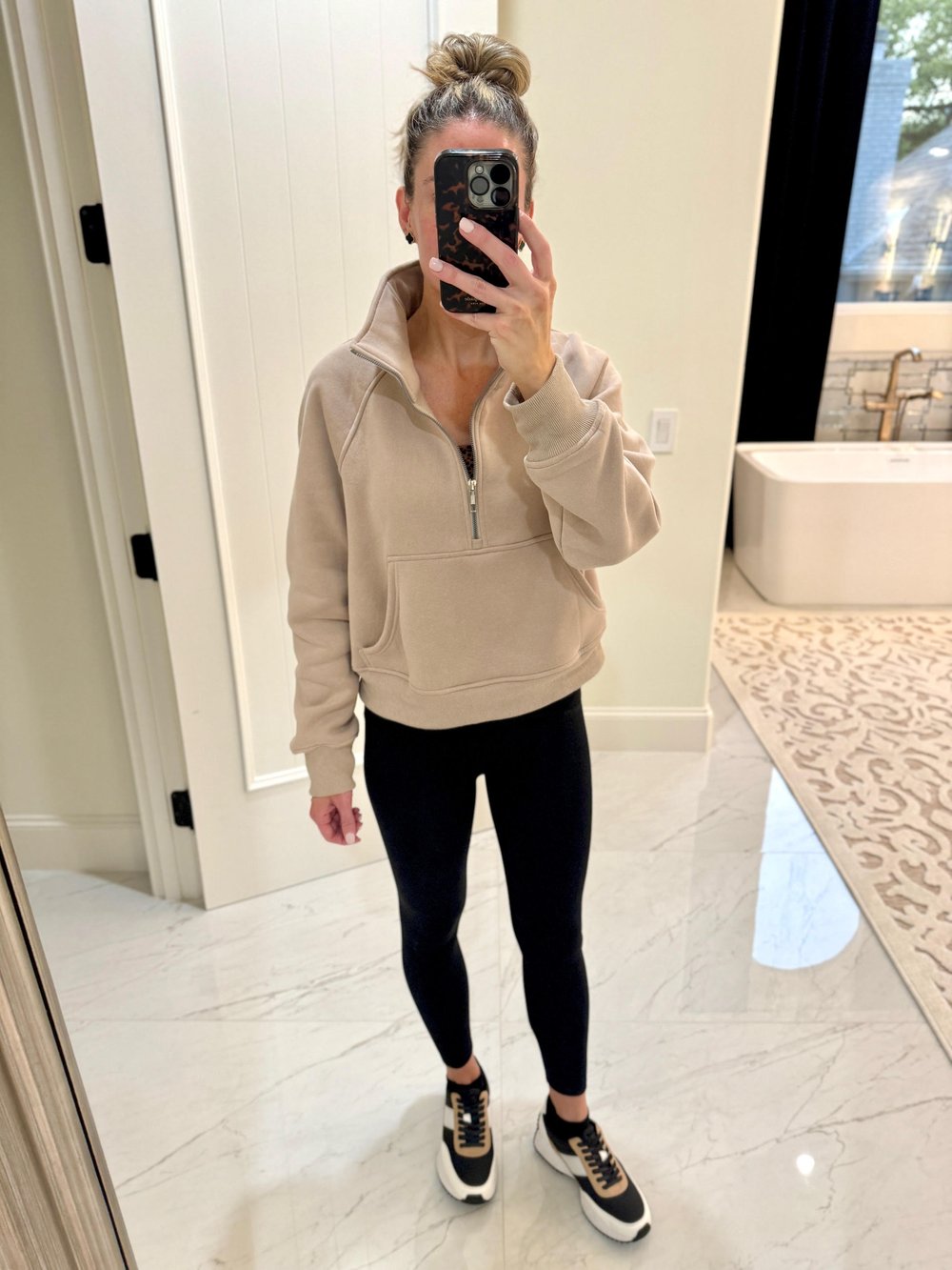 Athleisure Sweater and Shoes