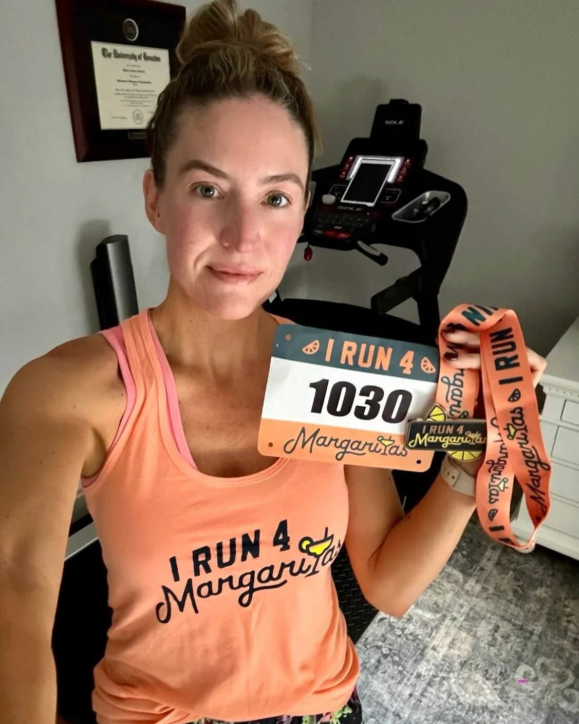 Another virtual 10k / 5k run with one of my besties is in the books - the proceeds went to Stand Up to Cancer. We opted to sign up for this a while ago because we love margaritas but also cancer SUCKS, and we&rsquo;ve lost many loved ones to it. 

#i