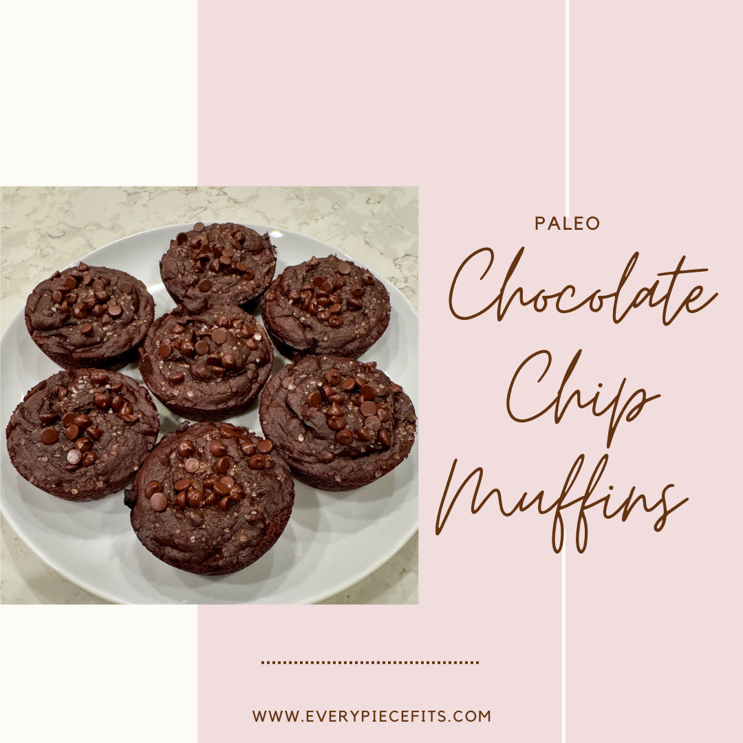 Paleo Chocolate Chip Muffins
