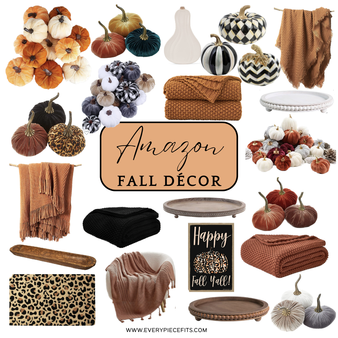 Amazon Fall Décor — Every Piece Fits