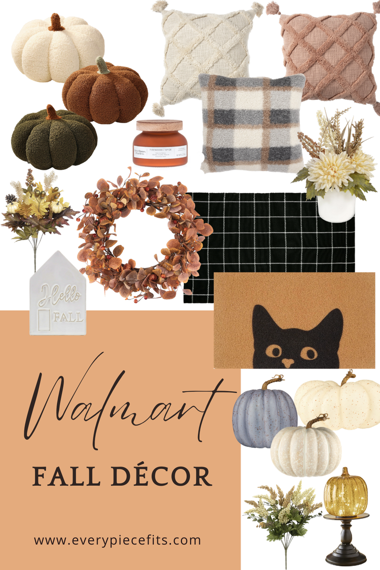 Walmart Fall Décor — Every Piece Fits
