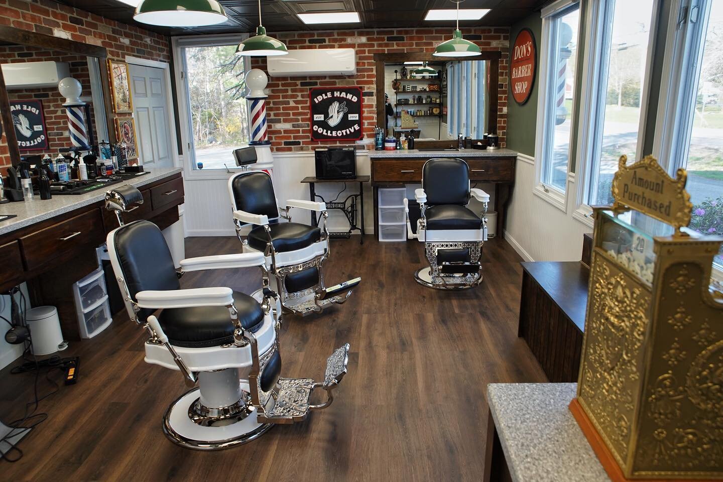 Our Hanson location is officially open!! Thank you to everyone that stopped by to get a haircut, beard trim as well as to just check out the new shop Yesterday. My grandfathers shop ran 60 years and we&rsquo;re hoping to keep the legacy alive and con