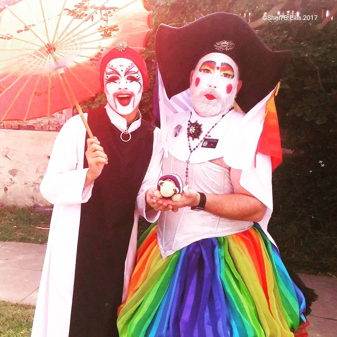 We even got our wish and got to march along with our friends of the Sisters of Perpetual Indulgence - even Ace Spectrum got to pose for a photo! So much love and support from the LB community. Many thanks, Long Beach!