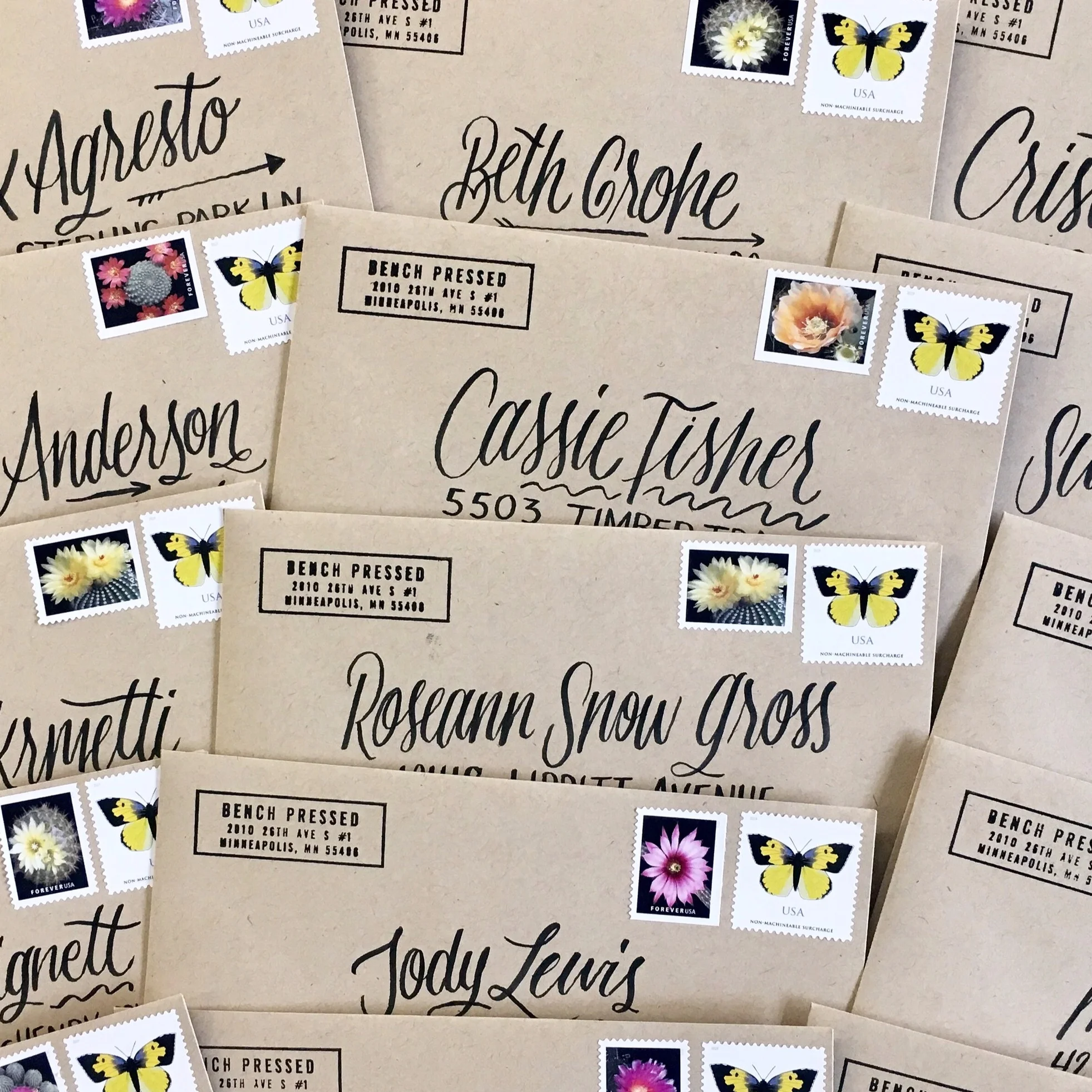 envelope addressing