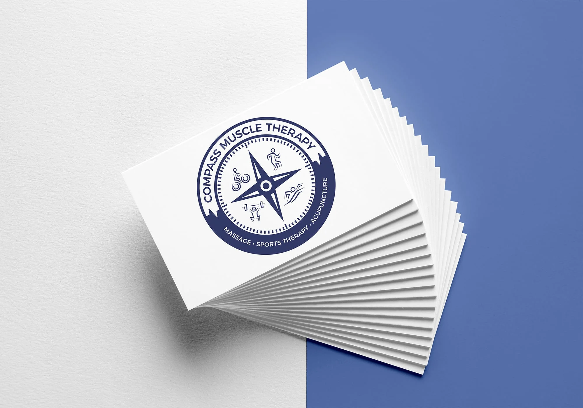 Logo Design: Compass Muscle Therapy