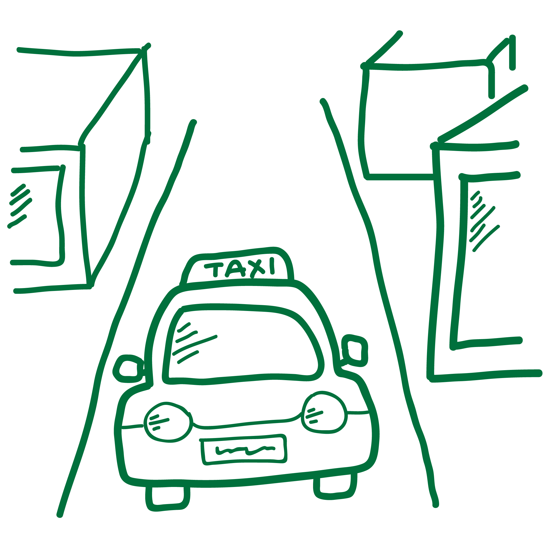 Modeling human spatial navigation using a degraded ideal navigator