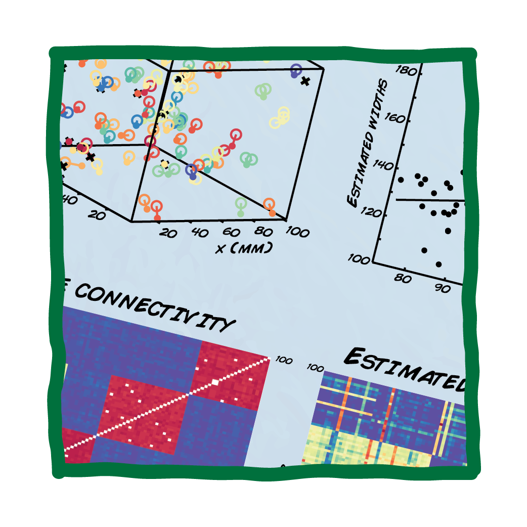 Efficient discovery of functional brain networks in large multi-subject fMRI datasets