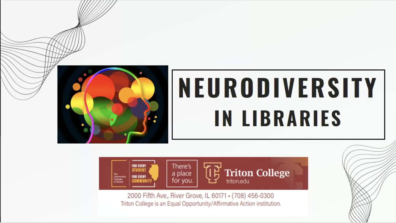 Screenshot of video presentation