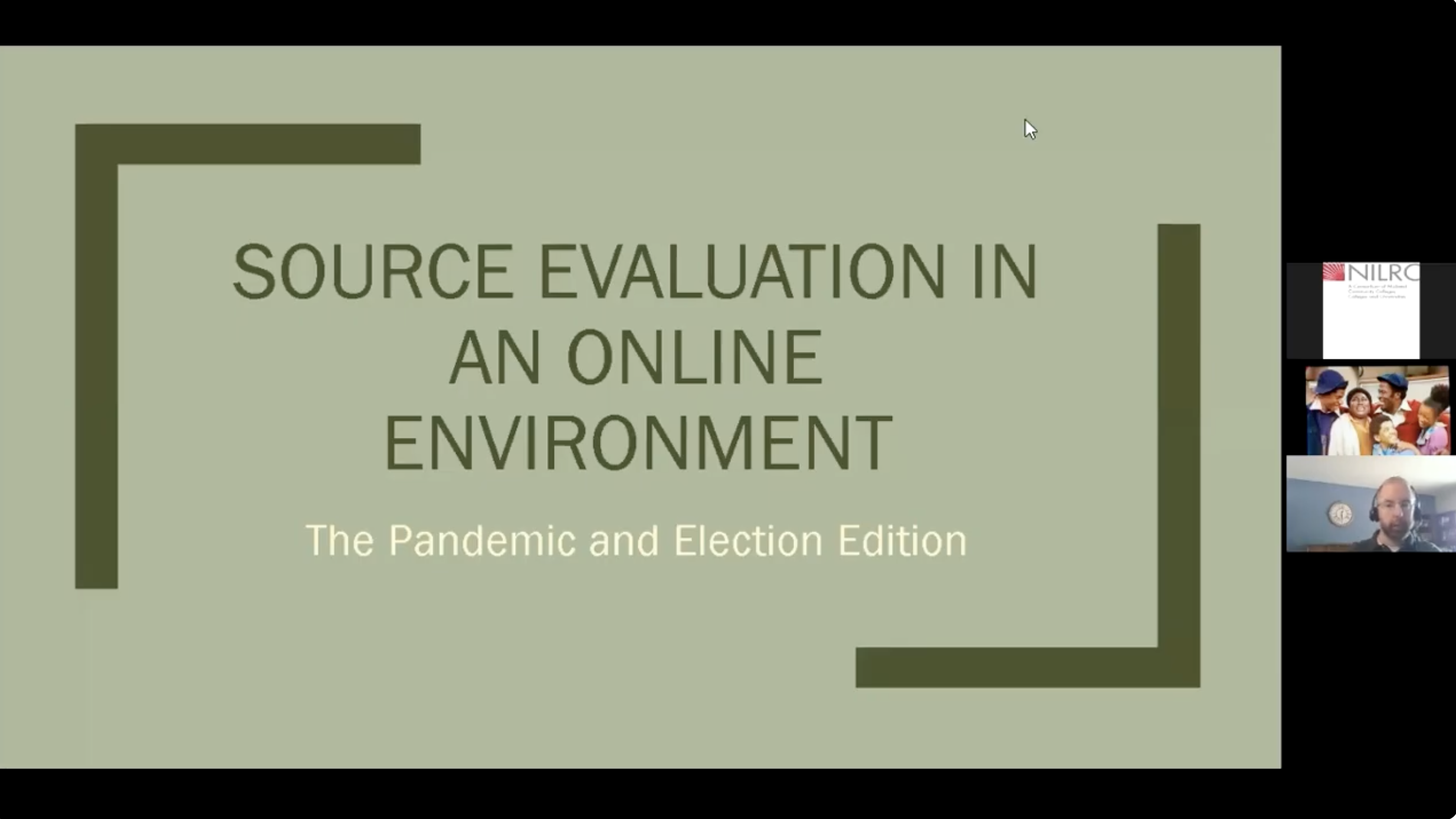 Screenshot from Video Presentation