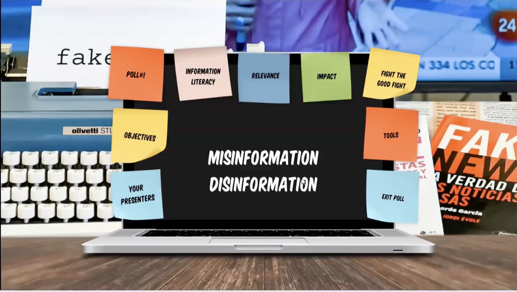 Screenshot from video presentation