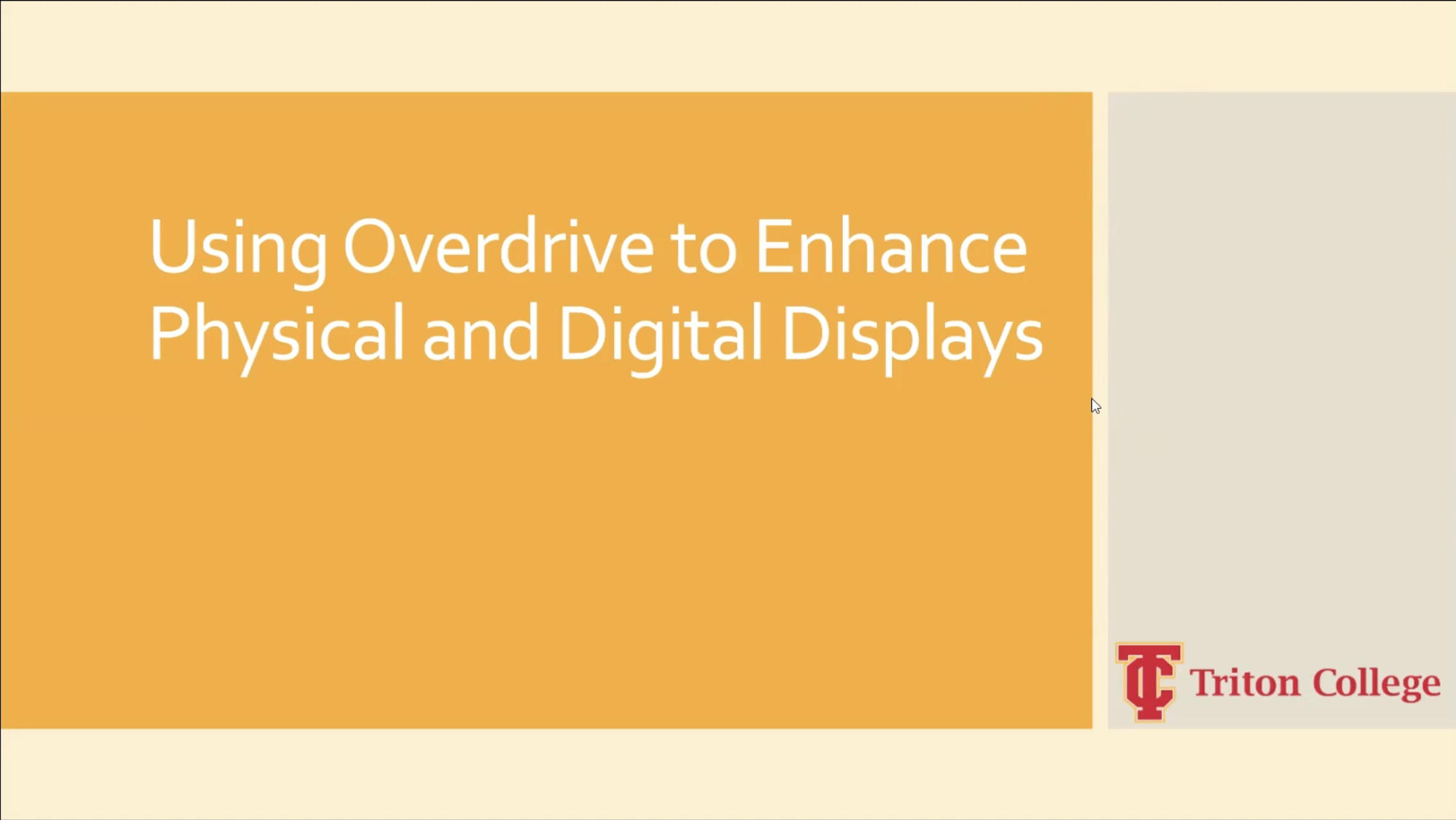 Screenshot from Presentation Video