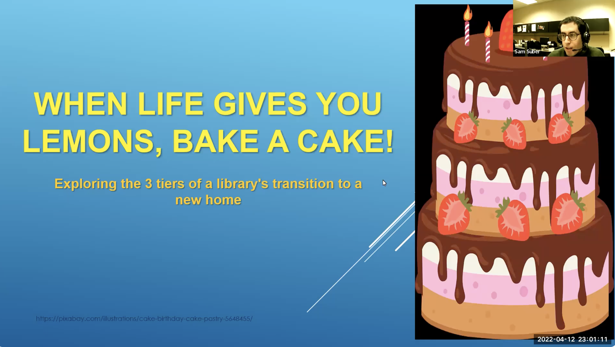 Screenshot of Video Presentation