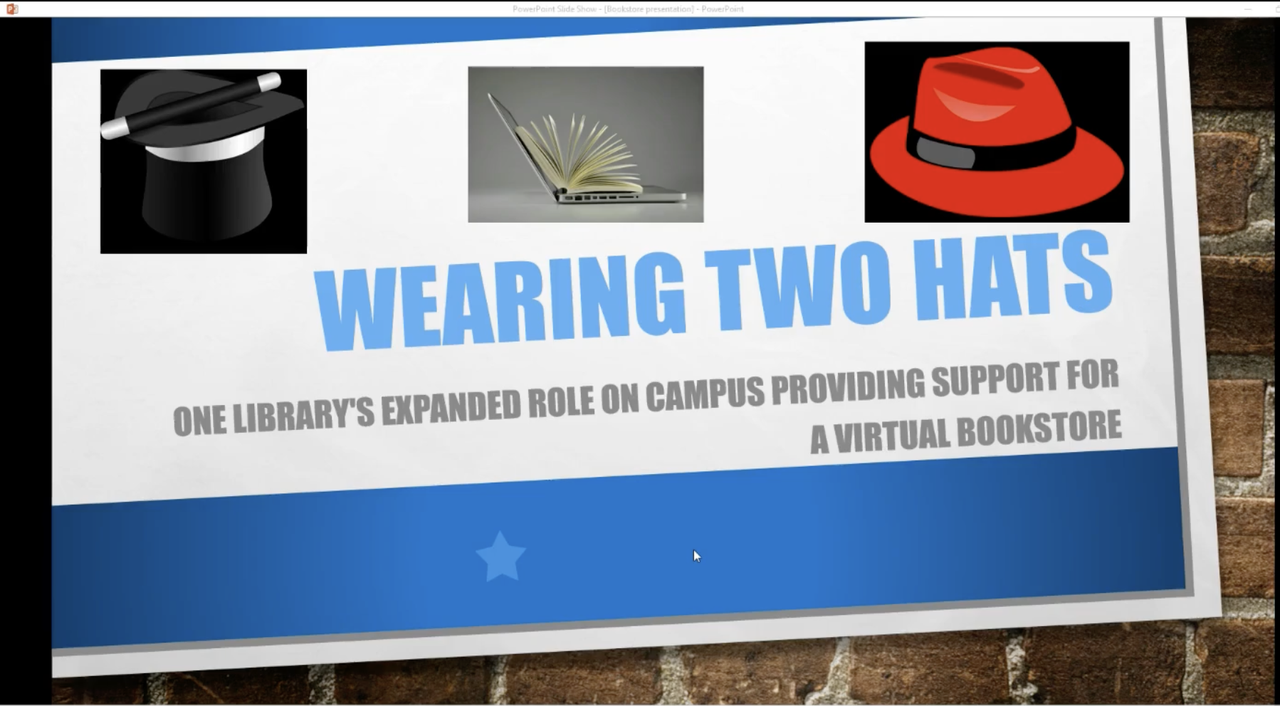 Screenshot of video presentation