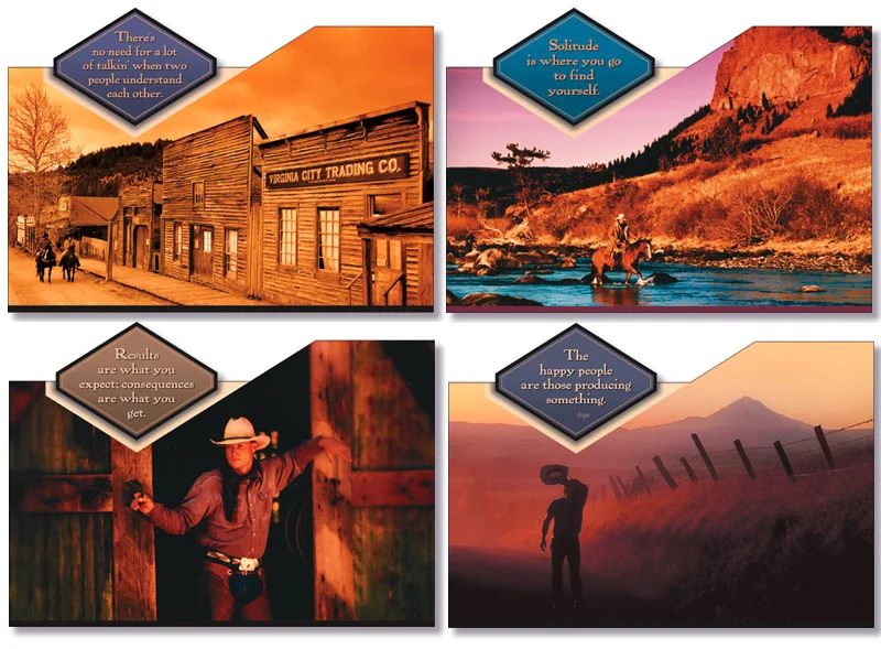 Western Ranch Life Blank Box Set-#12100