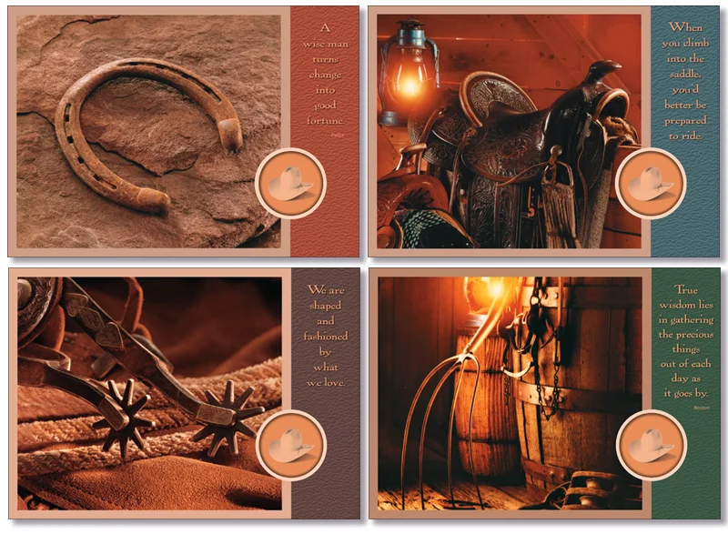 Western Still Life Series Blank Box Set-#10200