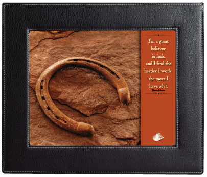 Western Horseshoe Framed Print