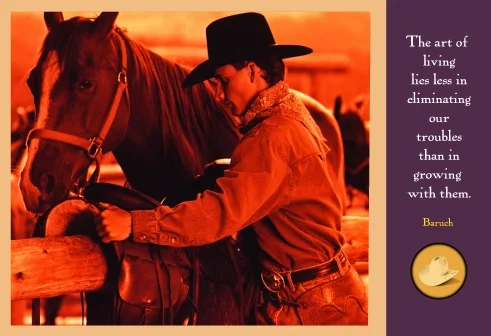 Cowboy Saddle-#40101