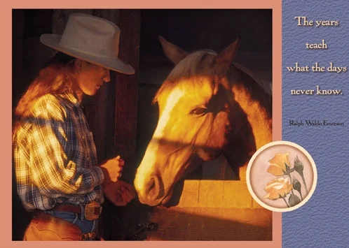 Cowgirl Horse-#10406