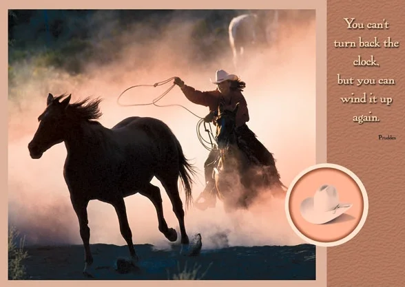 Cowgirl Roping-#10404 