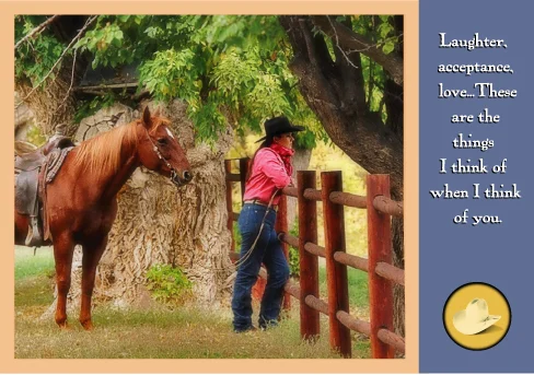 Cowgirl Fence-#40125