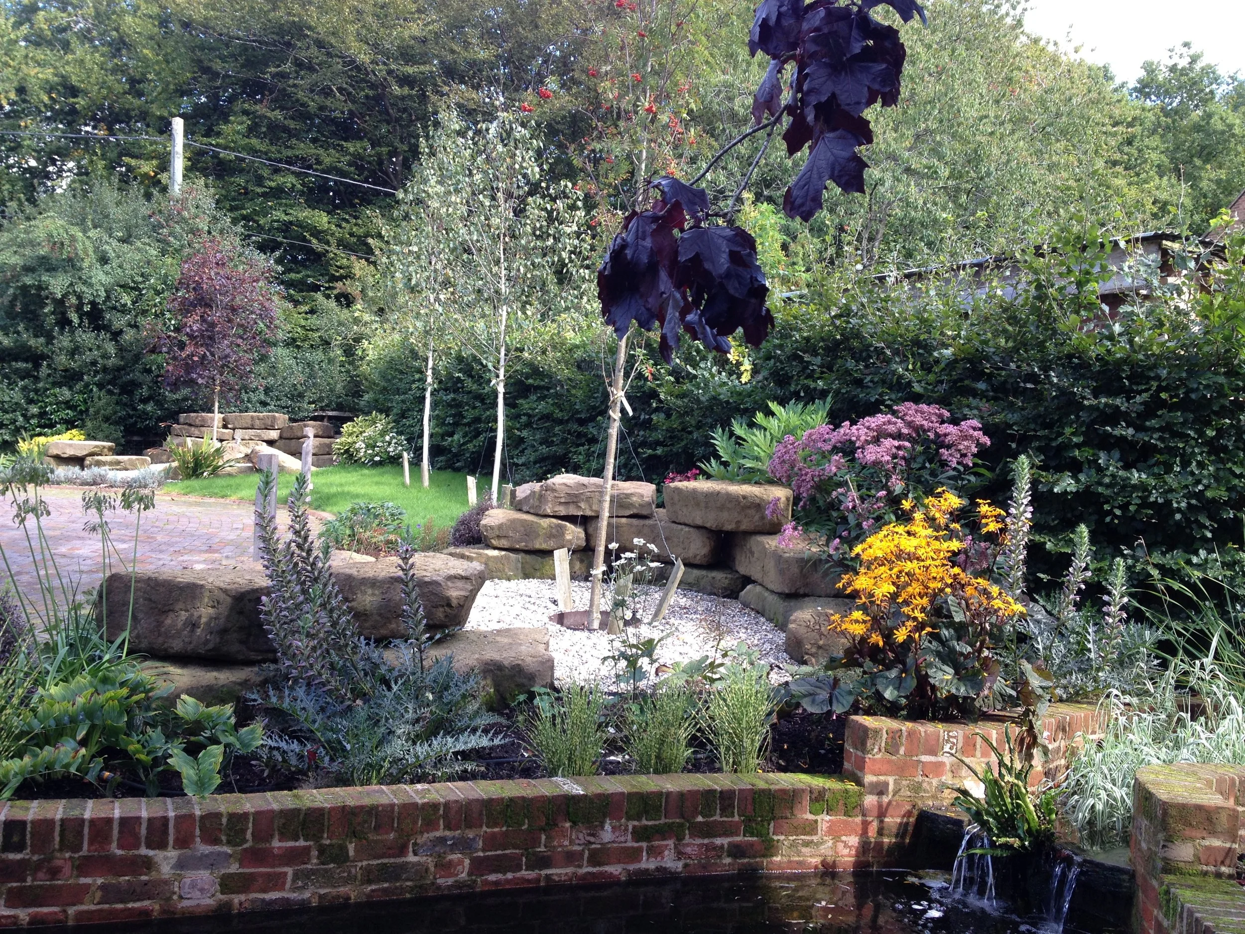 Rockery Garden & Pond