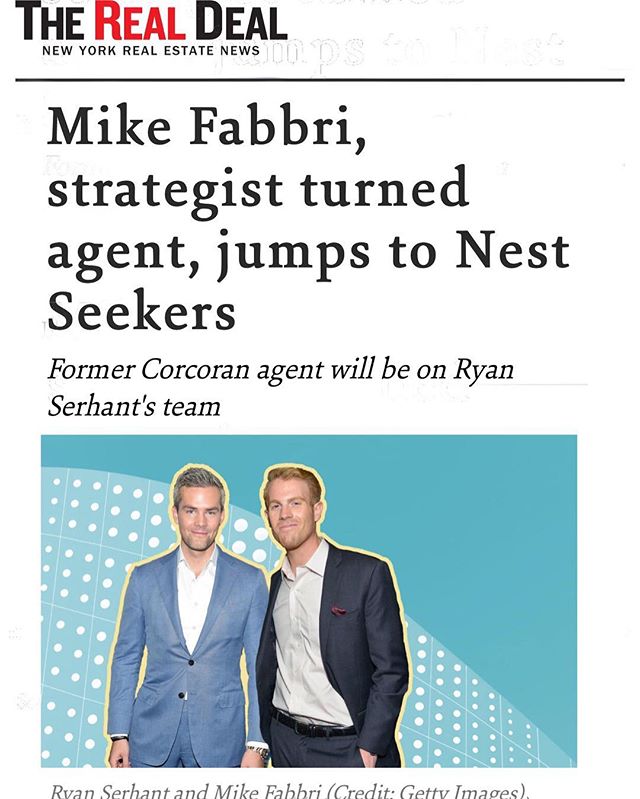 Beyond thrilled to announce I've joined @ryanserhant and his team. Thank you for the wonderful article @trdny [link in bio] and thank you #Ryanserhant for the opportunity! ⁣
⁣
After an incredible 2 years working with and learning from some amazing ta