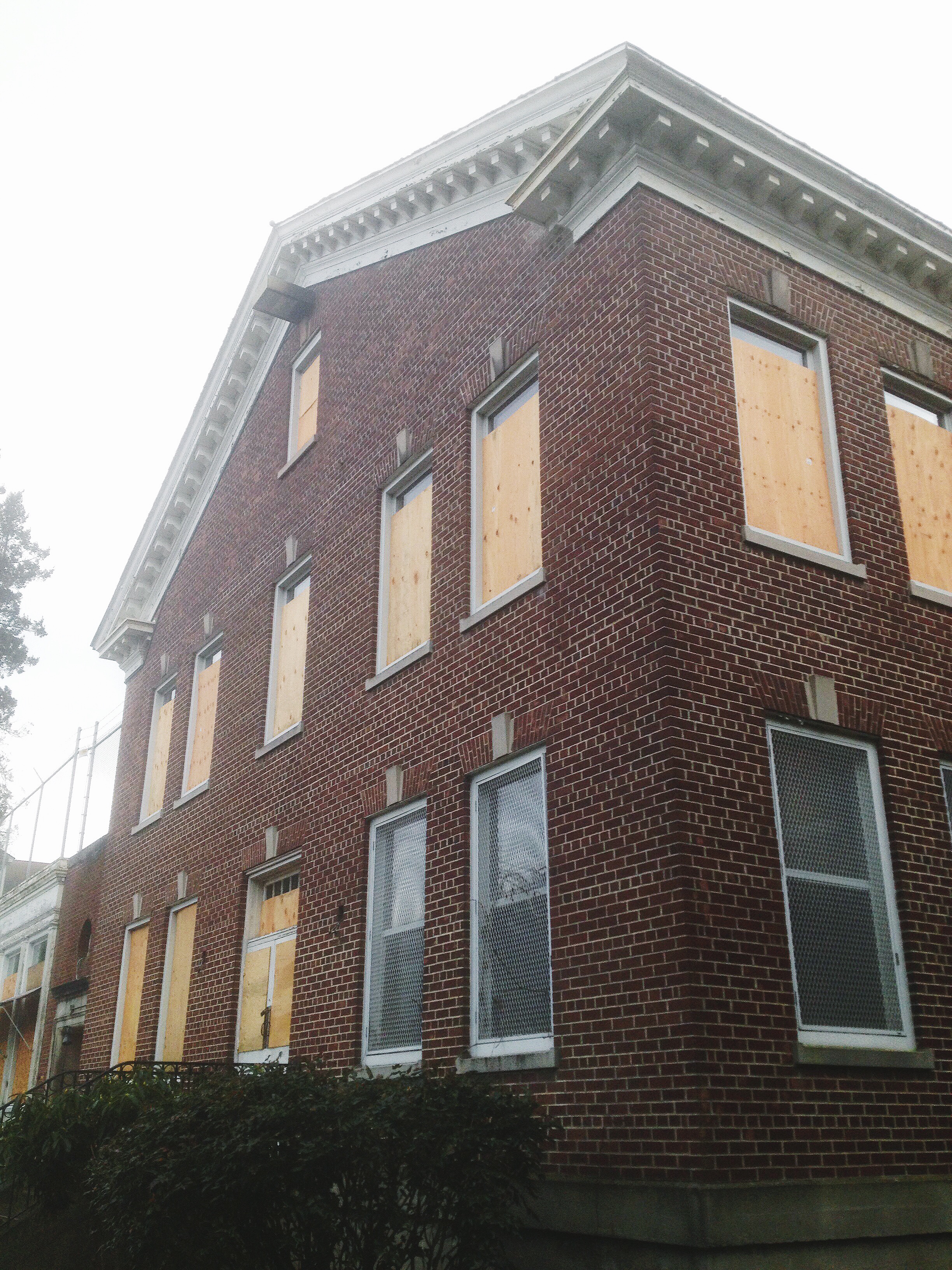 Building 9 exterior facade.