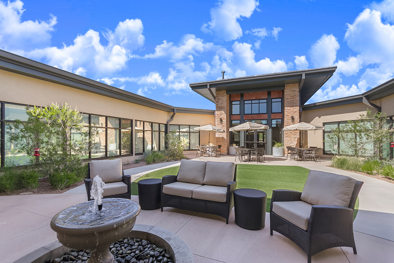 Memory Care Courtyard