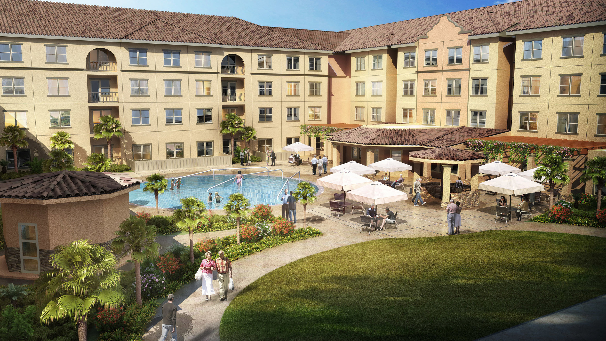 Proposed Courtyard