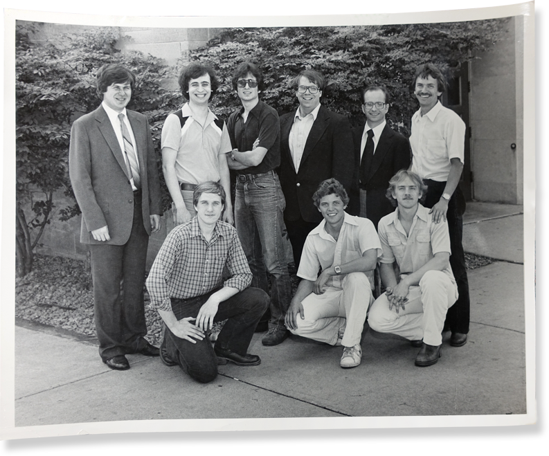 InSong album composers: Front row, L to R: Mark Rumpza, Ron Noecker, Daniel Kantor; Back row, L to R: Mike Joncas, David Haas, Paul Rysavy, Jay McHale, Dr. James Callahan, Rob Strusinski