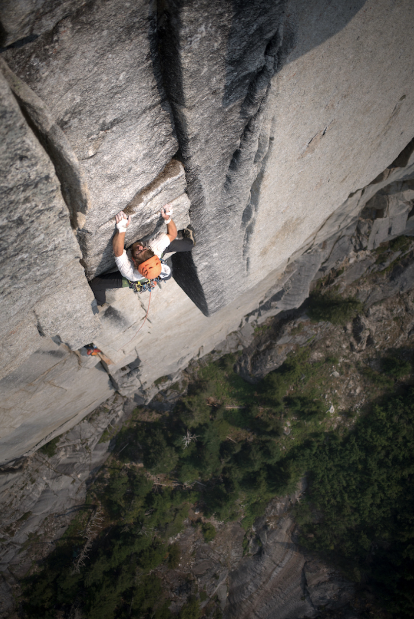Crouching Tiger As good a pitch as I’ve ever climbed, CPW. Photo Kieran Brownie.