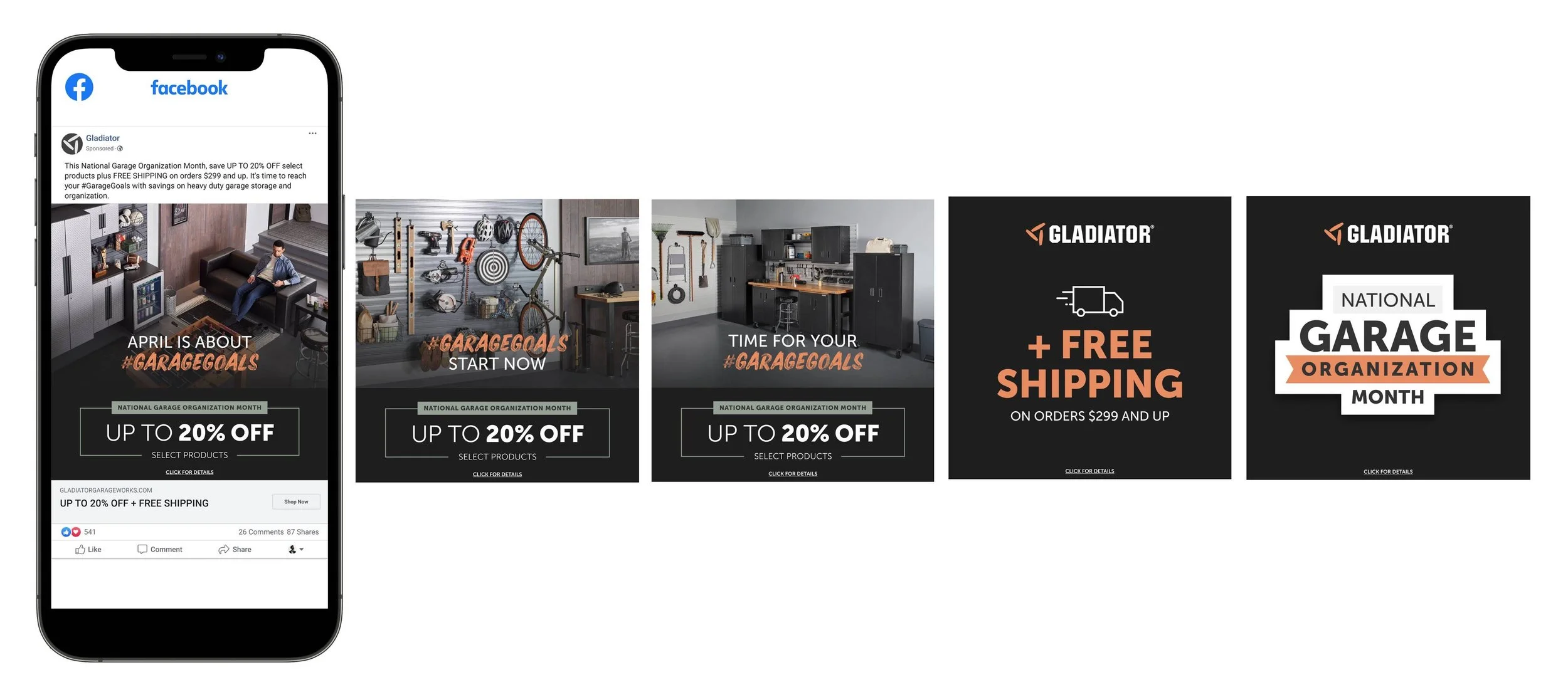 Garage Month Paid Social 