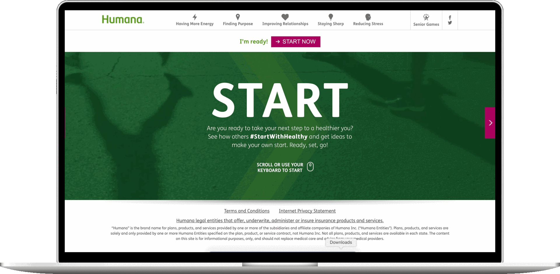 #StartWithHealthy Portal 