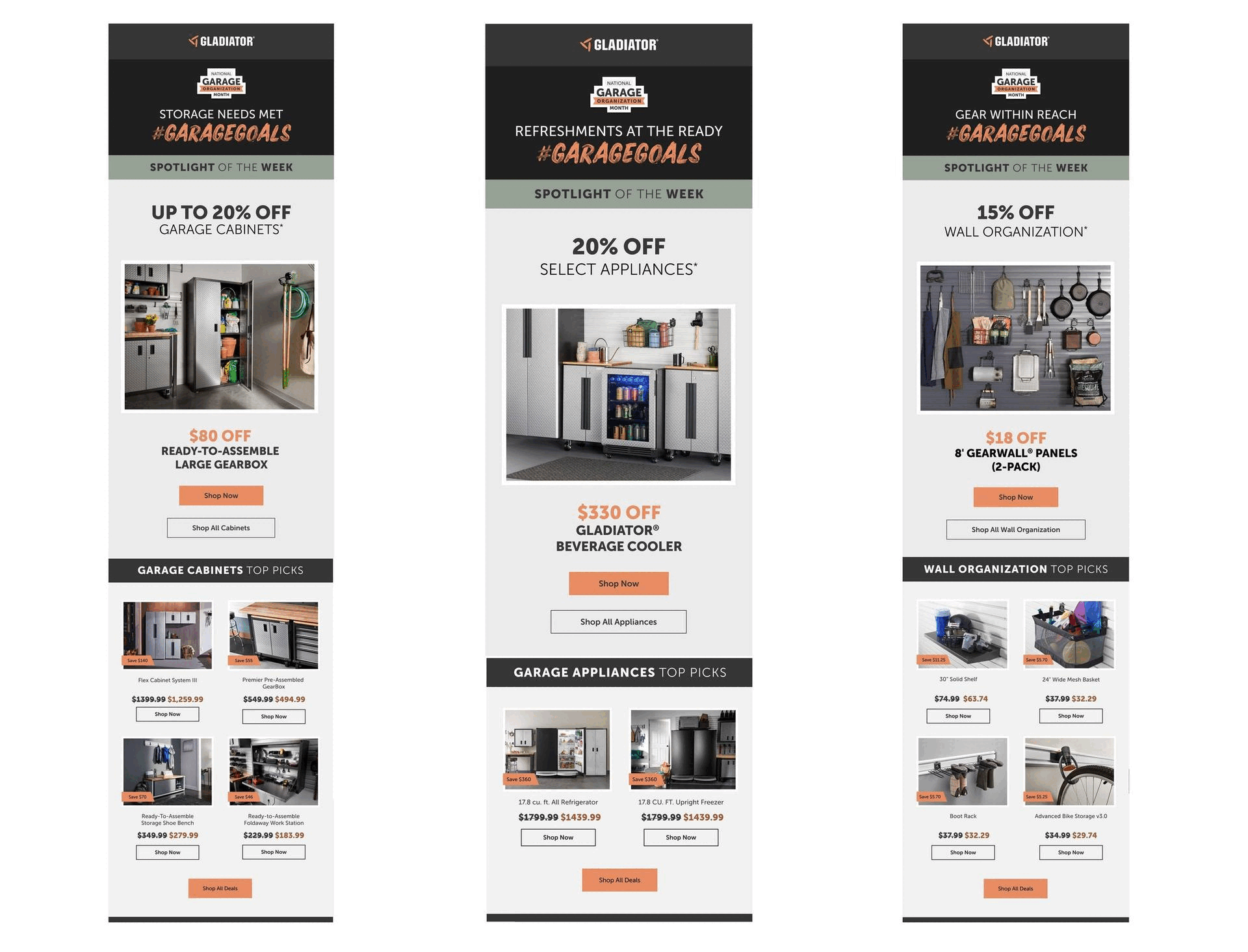 Weekly Spotlight Emails 