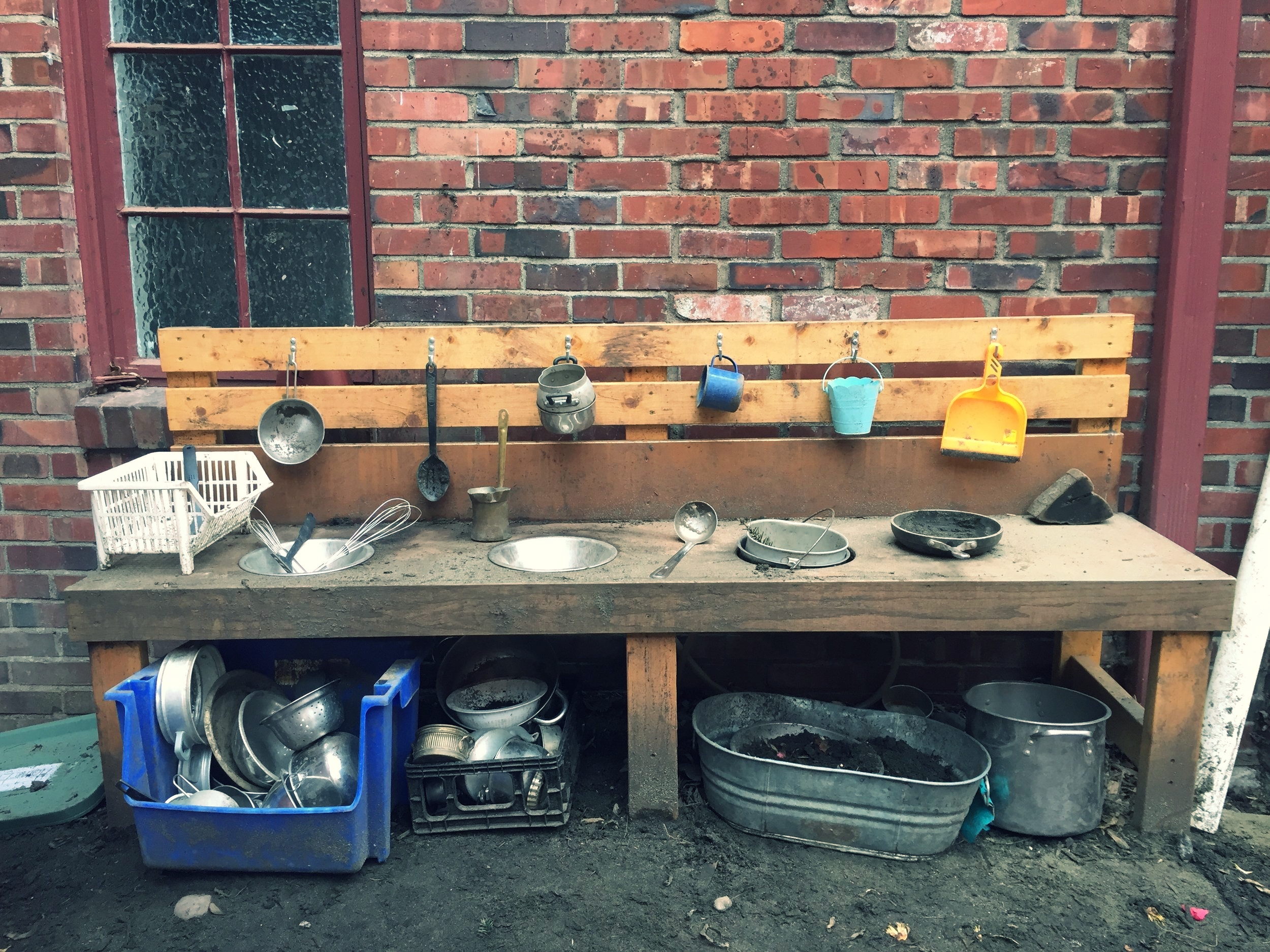 Play Yard Mud Kitchen