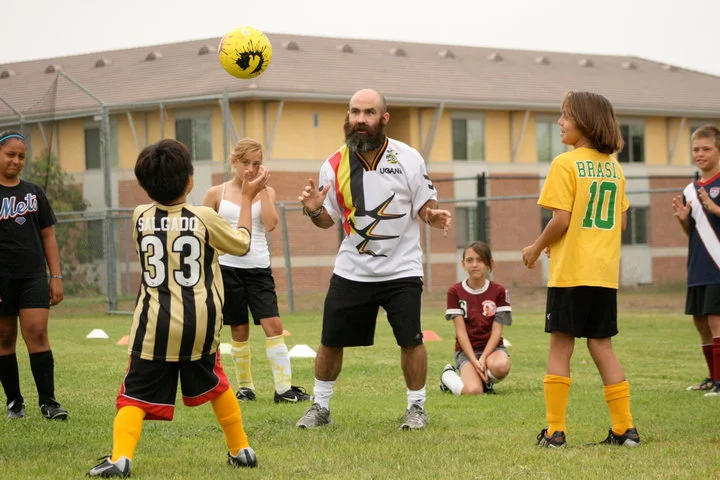 TODD COACHING @ SEAHORSE SOCCER CAMPS