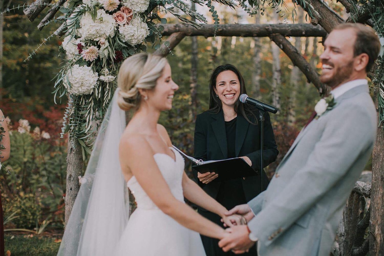 Your ceremony can be as serious, playful, or romantic as you are.