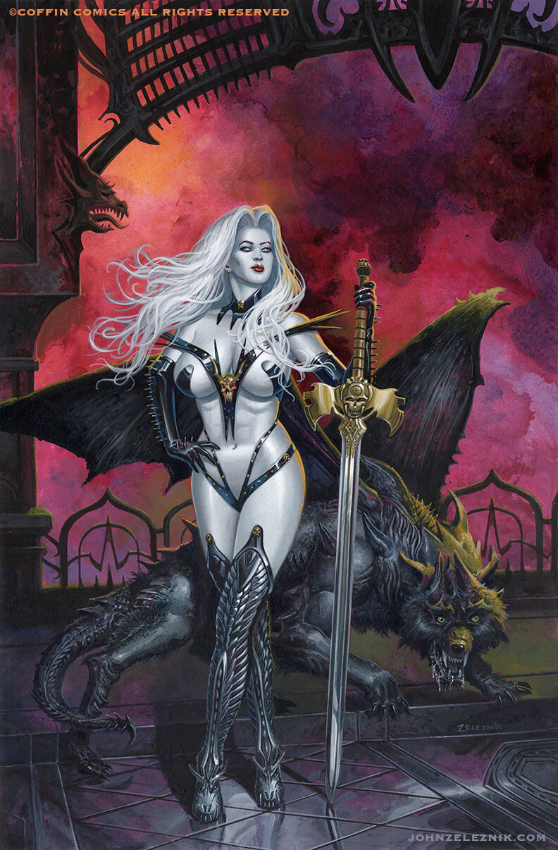 "Lady Death" ©Coffin Comics SOLD