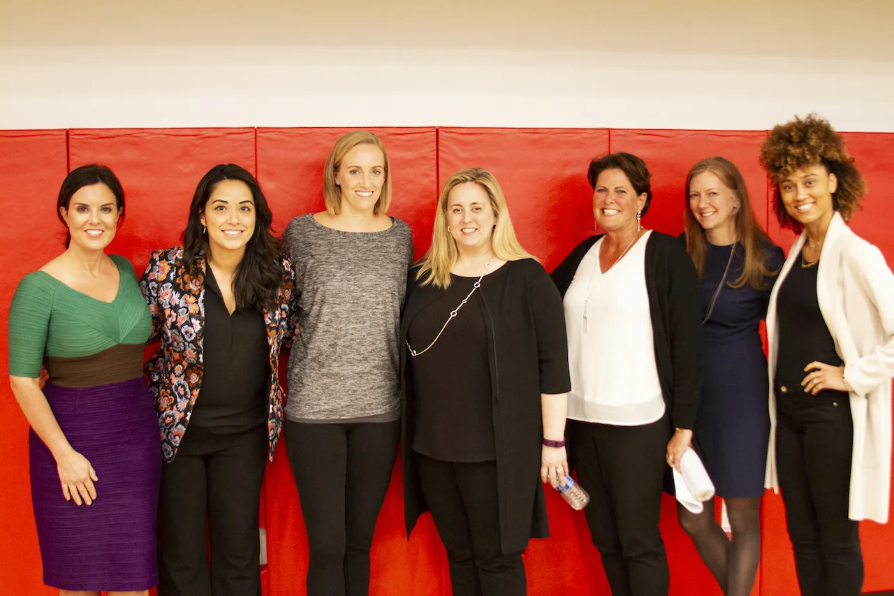 Amy Freeze, Carlina Rivera, Dana Vollmer, Erin Shea, Becky Burleigh, Karen Lent, Ally Love
