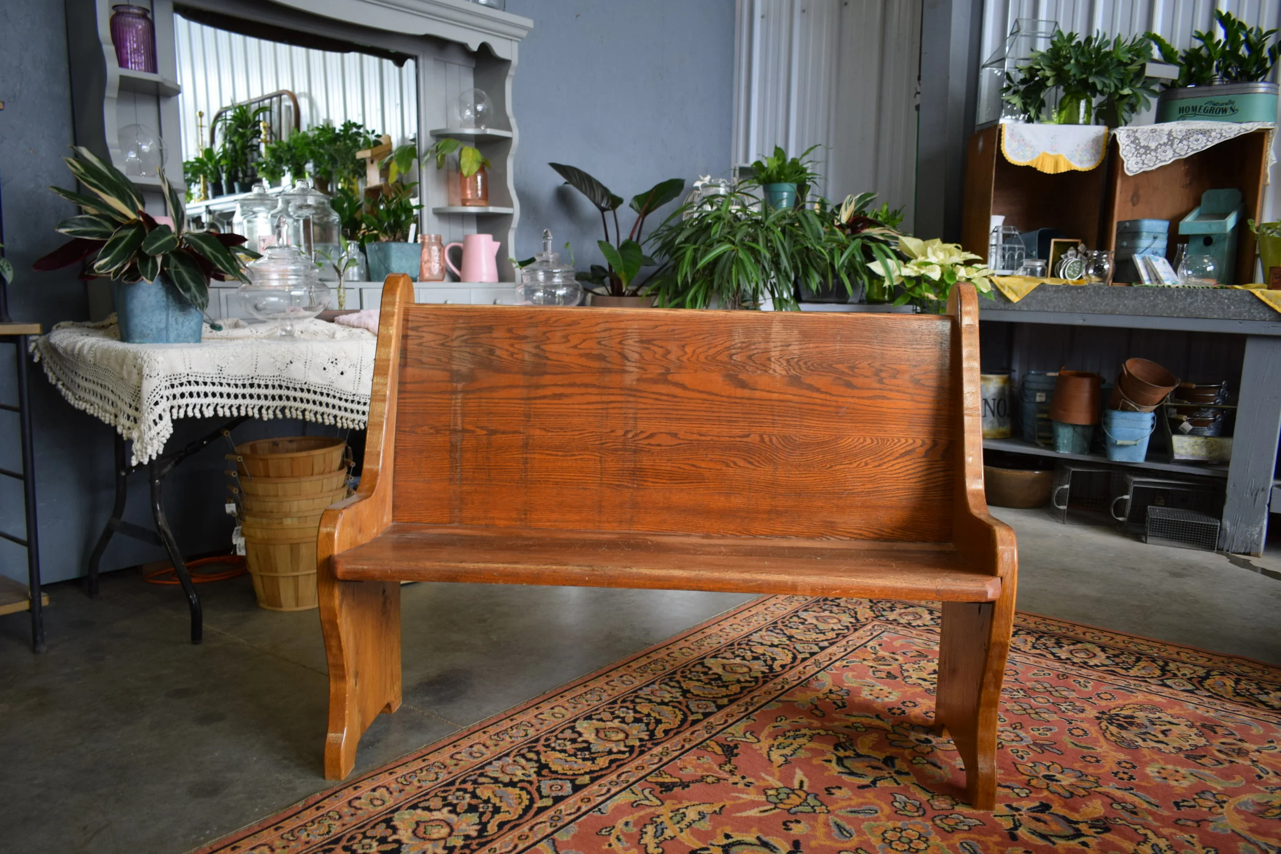 Wooden Pew
