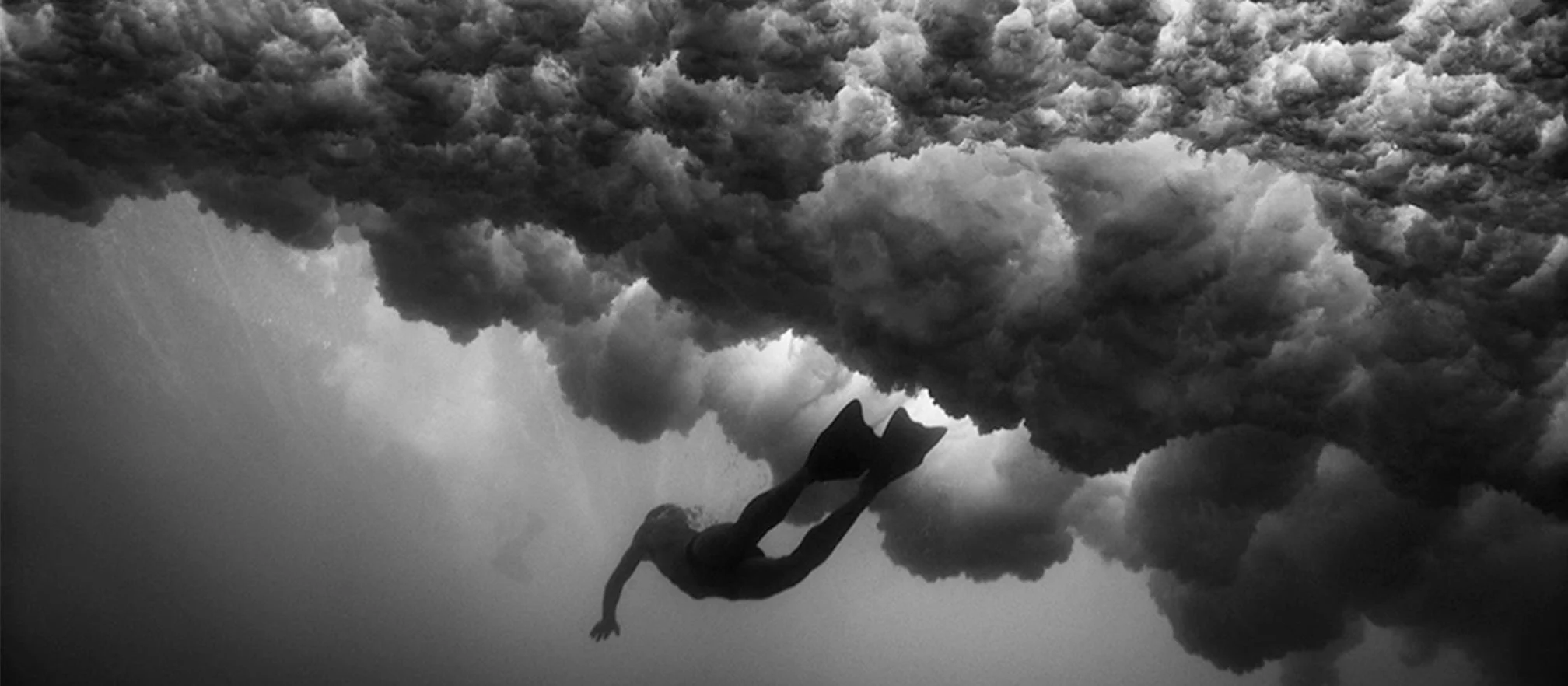 Floating (b-14) / Edition #4/25, 1983/2018, Archival Pigment print / 16"x24" image size